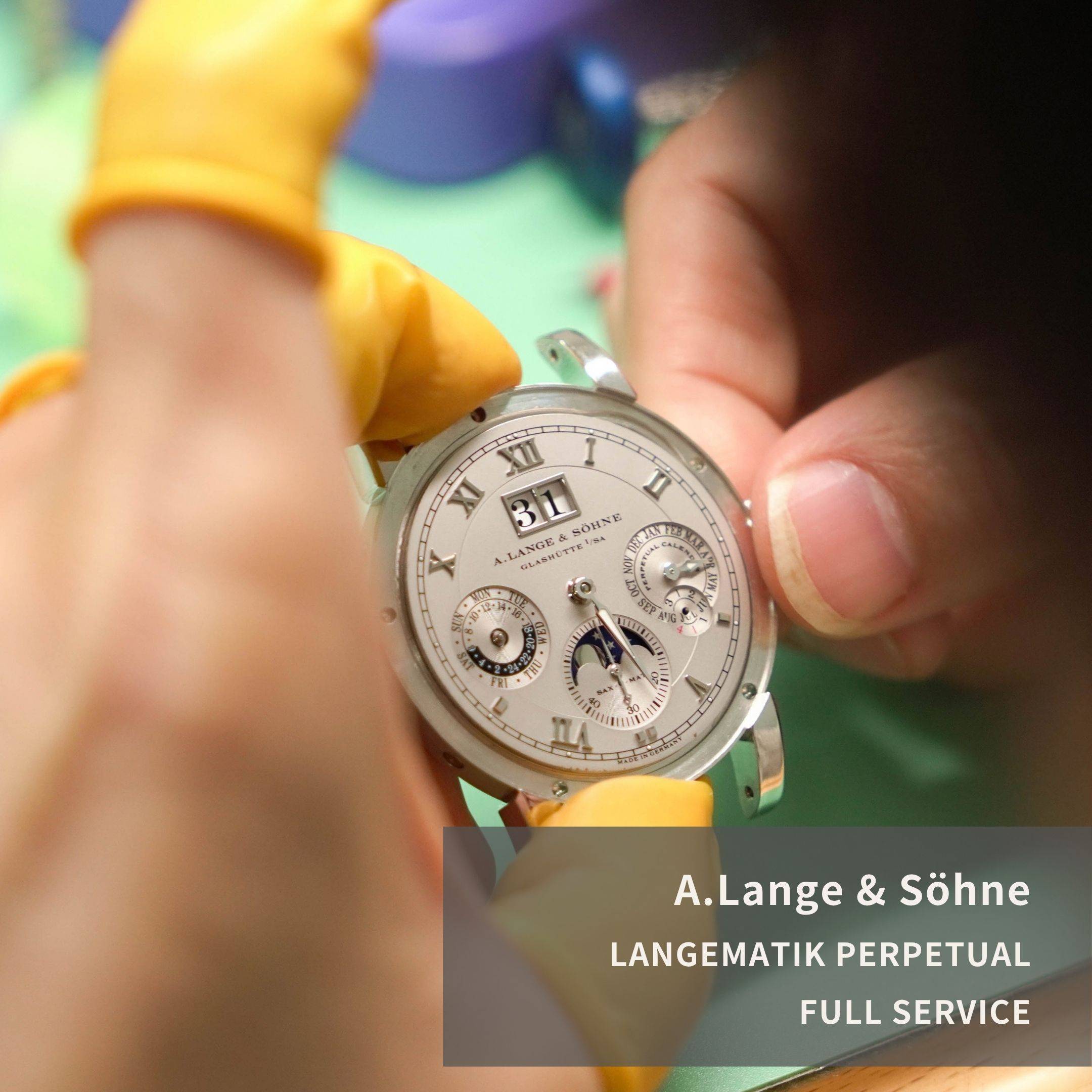 Lange & Söhne  Langematik Perpetual Calendar Service & Lubrication